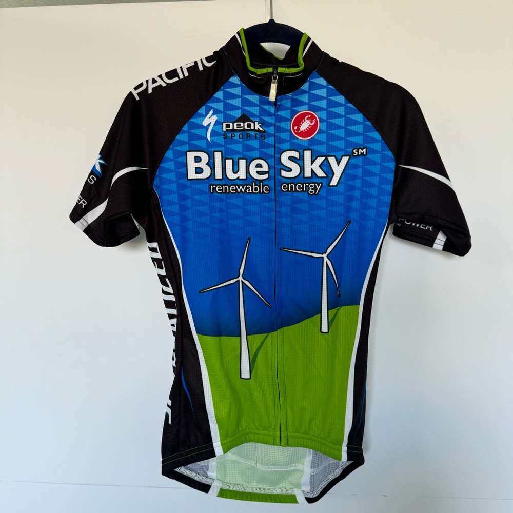 Castelli Sky team issued cycling jersey mens size S